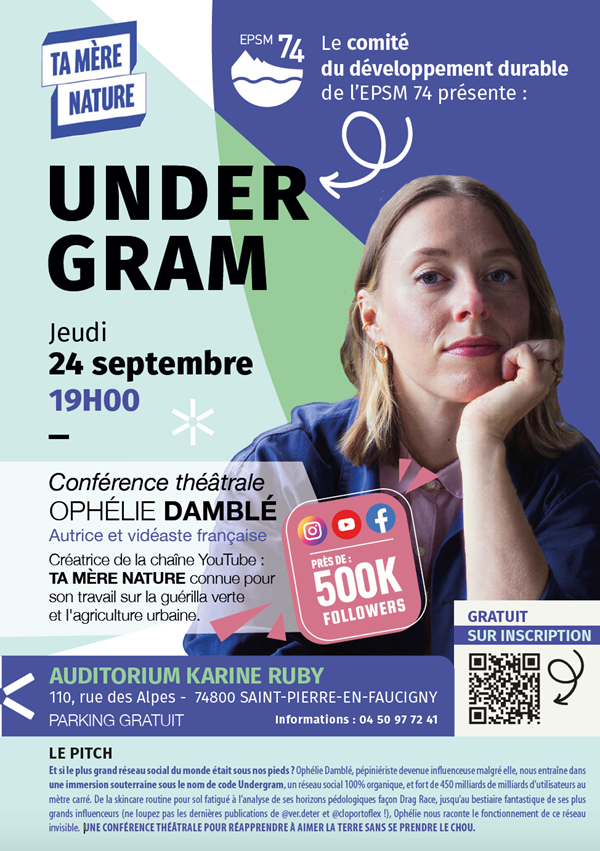 Conférence exceptionnelle d'Ophélie Damblé