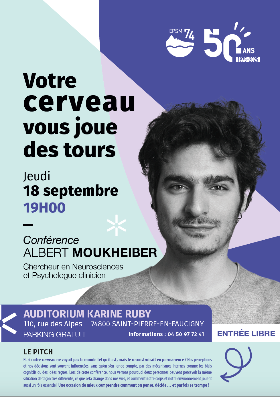 Conférence exceptionnelle d'Albert Moukheiber