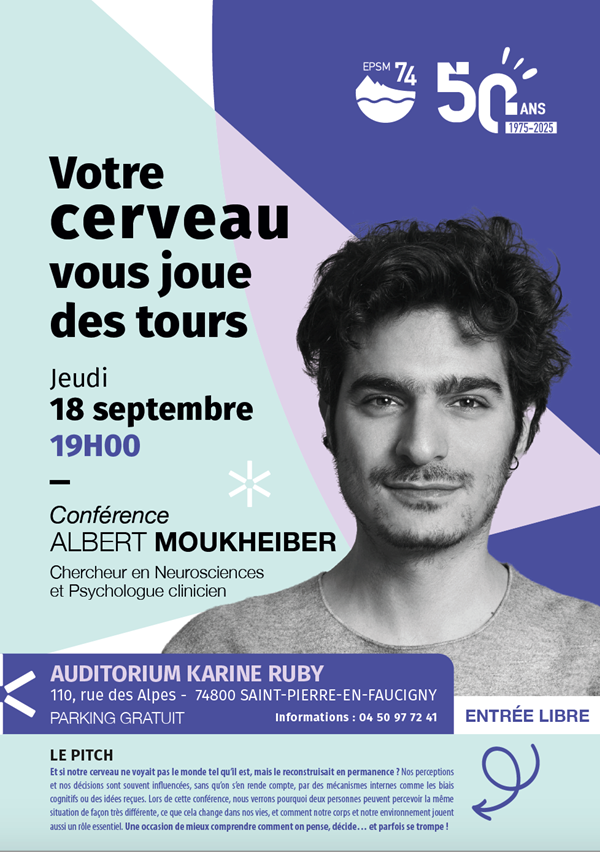 Conférence exceptionnelle d'Albert Moukheiber