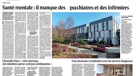 Santé Mentale : il manque des psychiatres et des infirmiers