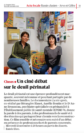 Un ciné-débat sur le deuil périnatal