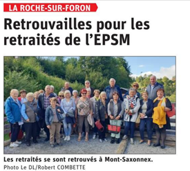 Retrouvailles pour les retraités de l'EPSM