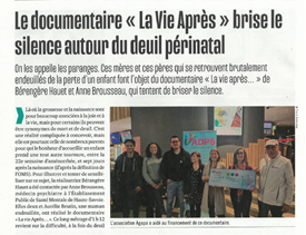 Le documentaire "La Vie Après" brise le silence autour du deuil périnatal